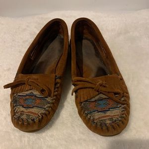Minnetonka Aztec Moccasins